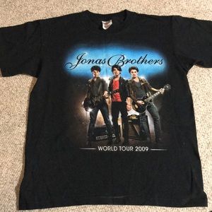 Jonas Brothers 2009 tour T shirt